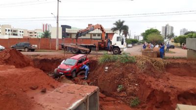 Chuva em Rondon�polis causa estragos e � a maior registrada em MT em 2019, diz Inmet