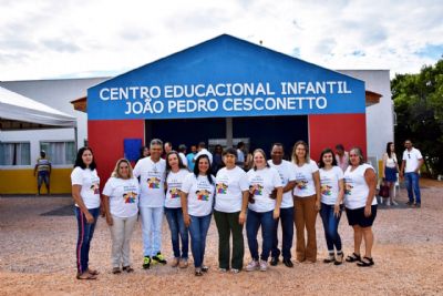 Ensino Municipal avan�a com melhorias para a comunidade escolar juscimeirense