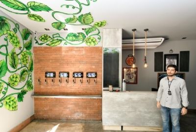 Fam�lia abre cervejaria artesanal com receitas pr�prias e �chope pr�-pago� em Cuiab�