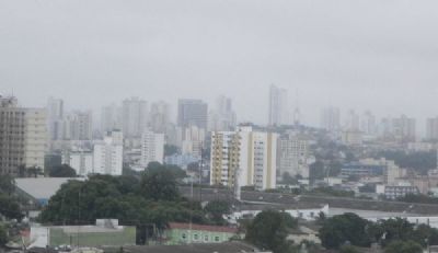 Previs�o se confirma e chove em cidades de MT; veja como fica o tempo em Cuiab�