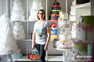 De faxineira a dona do pr�prio neg�cio, empres�ria realiza sonho de abrir confeitaria e se torna refer�ncia em Cuiab�