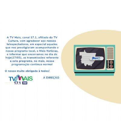 Programa Mais Not�cias sai da grade da programa��o local