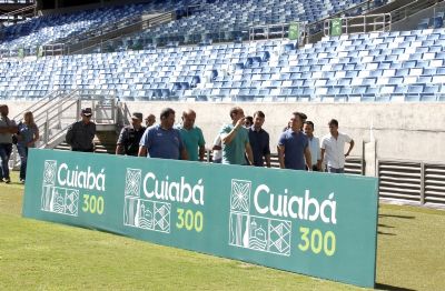 Comiss�o do Festival +300 realiza nova visita t�cnica na Arena Pantanal