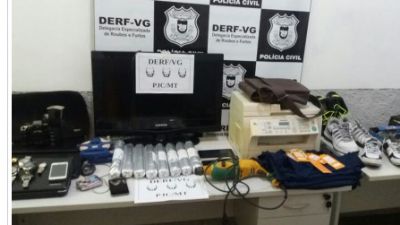 Pol�cia Civil prende dupla que roubou v�rias lojas em VG
