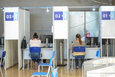 Cidad�o j� pode retirar senha pela internet para atendimento do Centro de Triagem Covid-19