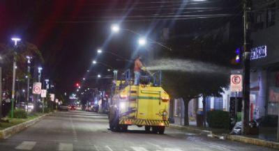 Prefeitura intensifica desinfec��o biol�gica na cidade