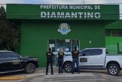 ​Opera��o mira prefeito de Diamantino por suspeita de participa��o em esquema de corrup��o