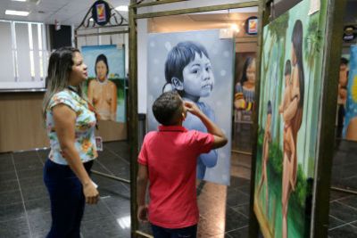 ALMT recebe a exposi��o �Cores Ind�genas�