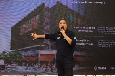 Mercado Municipal Miguel Sutil ser� entregue em julho de 2025