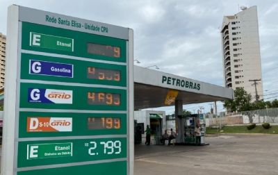 Em per�odo de f�rias, pre�o do �lcool volta a subir em postos de Cuiab�