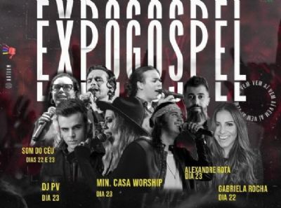 Sexta 'Expogospel' ter� atra��es nacionais, palestra com coach e mais