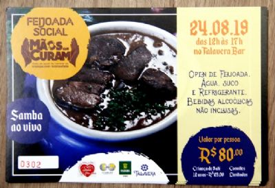 Feijoada beneficente no Talavera arrecada recursos para m�es de crian�as com microcefalia