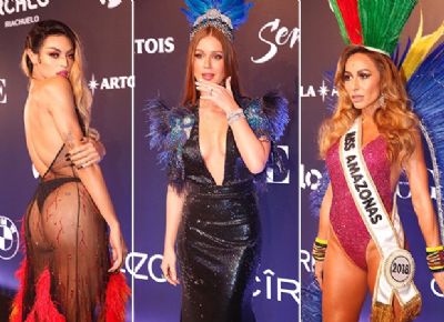 Marina de rainha, Pabllo lacrando de fio dental e Sabrina como miss. Confira tudo que rolou no baile da Vogue