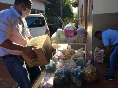Empresa de energia de Mato Grosso entrega doa��es para institui��es