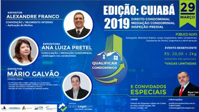 CDL de Cuiab� recebe evento sobre Direito Condominial