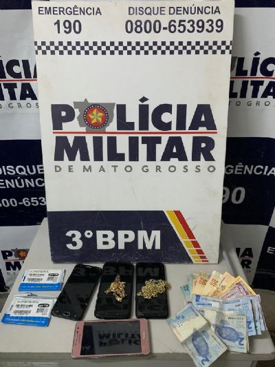 Trio � preso em flagrante aplicando golpe com uso de foto de PM
