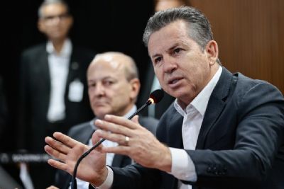 ​Governador Mauro Mendes pede suspens�o do julgamento do Marco Temporal