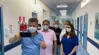 Governador anuncia mais 147 leitos para pacientes de Covid-19