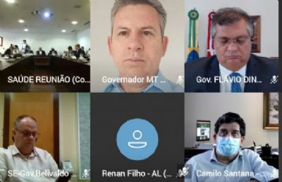 Ap�s reuni�o com ministro, Mauro afirma que doses de vacina contra Covid-19 chegam at� o final de 2021