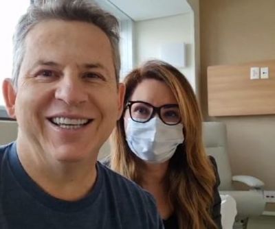 Governador Mauro Mendes se recupera da pneumonia e recebe alta m�dica