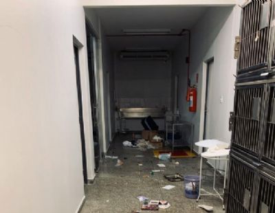 V�ndalos depredam Hospital Veterin�rio da UFMT e Pol�cia Federal � acionada