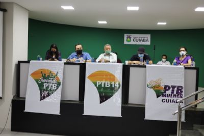 PTB lan�a 27 candidatos � C�mara de Cuiab� em conven��o