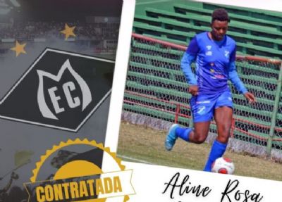 ​Ap�s les�o de Vit�ria Canuto, Mixto contrata centroavante Aline Rosa