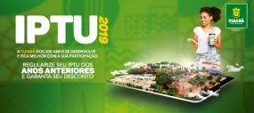 Contribuintes em atraso com o IPTU 2019 poder�o solicitar o reparcelamento