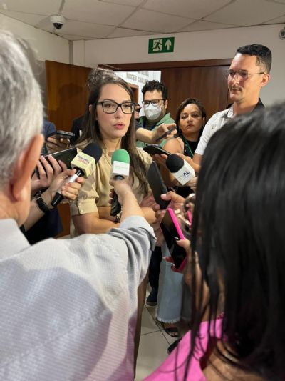 Janaina diz que a��o do MDB  para tentar reverter a interven��o na Sa�de de Cuiab� � descabida