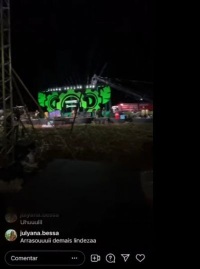 Aglomera��o em show de Gusttavo Lima viraliza - confira v�deo