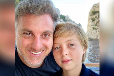 ​Luciano Huck fala sobre estado de sa�de do filho: 