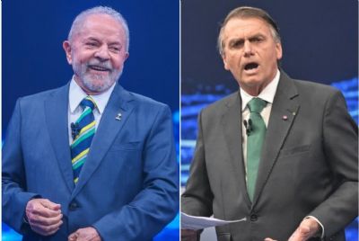 Pandemia e corrup��o estiveram no centro do debate entre Lula e Bolsonaro