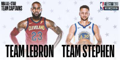 LeBron escolhe Durant no Draft e vai reviver dupla com Irving no All-Star Game