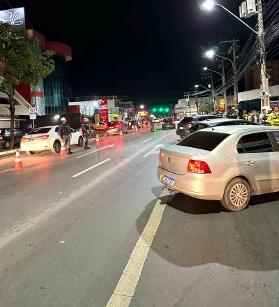 ​Opera��o na Isaac P�voas termina com 16 motorista presos e 34 ve�culos removidos
