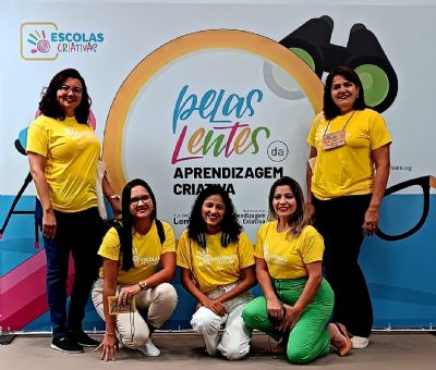 ​Profissionais da Educa��o de V�rzea Grande participam da forma��o �Pelas Lentes da Aprendizagem Criativa�