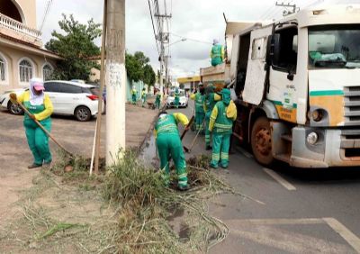 ​Prefeitura reduz expediente a adota outras medidas para proteger sa�de dos servidores da limpeza urbana
