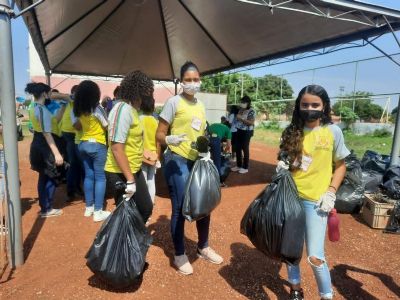 ​Secretaria de Educa��o e parceiros promovem a Semana Lixo Zero em V�rzea Grande