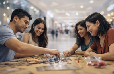 Shopping de Cuiab� amplia programa��o com jogos de tabuleiro para incentivar intera��o fora das telas