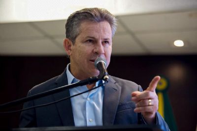 Mauro Mendes n�o ir� a posse Lula em Bras�lia