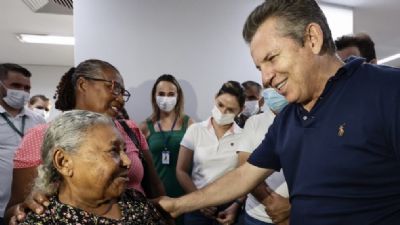 Governador e interventora na Sa�de de Cuiab� participam da abertura do mutir�o de cirurgias