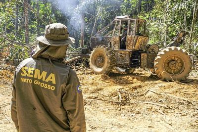​Justi�a suspende liminar que proibia destrui��o de maquin�rios apreendidos em opera��es ambientais em MT