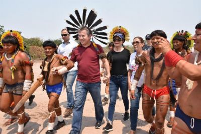 �Queremos trabalhar e desenvolvimento econ�mico�, pedem Enawene Nawe