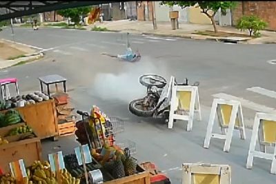 ​Menino de 7 anos morre atropelado por motociclista que n�o tinha CNH