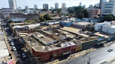 ​Prefeito Emanuel Pinheiro lan�a obra do Mercado Municipal Miguel Sutil