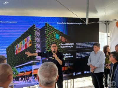 Mercado Municipal Miguel Sutil ser� entregue em dezembro de 2024