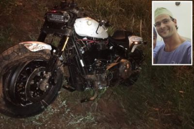 M�dico de 36 anos morre em acidente de moto em Rondon�polis
