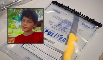 Corpo de menino morto pelo irm�o � levado para Goi�s�