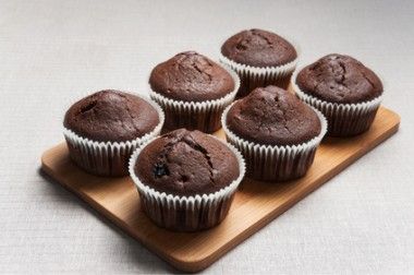 Receita r�pida: Muffin de chocolate com banana