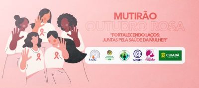 ​Secretaria e UFMT promovem a��o de preven��o � sa�de da mulher