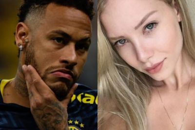 Najila afirma que processar� Neymar por patrocinar prostitui��o